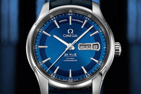 omega deville hour vision replica|omega deville hour vision blue.